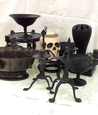House & Home Finds Classy and Creepy Antiques For Halloween