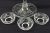 Hand Blown Glass Candelabra, circa 1930-50
