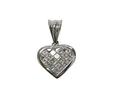 Diamond Heart Pendant