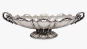 Italian 800 Fine Silver Pedestal Bowl