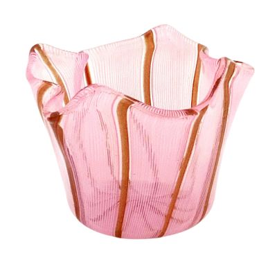 Italian, Venini, Murano Glass “Fazzoletto” (Handkerchief) Bowl