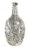 Japanese 970 Fine Silver Overlay Decanter, circa 1920