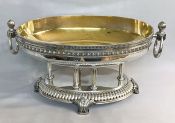 Japanese sterling silver Neoclassical centrepiece bowl