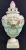 KPM Porcelain Cabinet Urn with Reticulated Cover