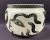 Kosta Boda Adam & Eve Hand Painted Art Glass Bowl by Ulrica Hydman-Vallien