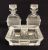 Lalique France “Bangkok” Pattern Oil & Vinegar Cruet Set