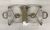 Large Double Silver Plate Entree/Chafing Dish & Frame