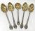 Late Victorian Silver Plate and Gilt Berry Set