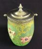 Legras Art Nouveau Mont Joye Art Glass Biscuit Barrel