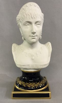 Limoges Porcelain Bust of Empress Josephine (1763-1814)
