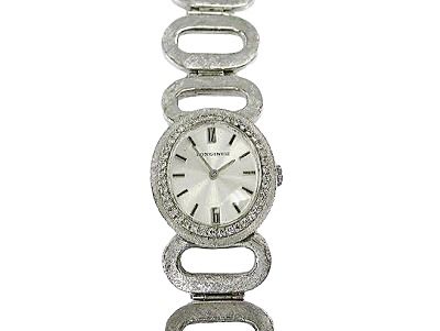 Longines Diamond Manual Wind Wristwatch