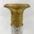 Louis XVI Style Neoclassical Crystal and Bronze Candlesticks