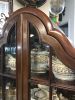 Mahogany Corner China Cupboard