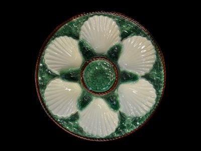 Oyster Plate Majolica