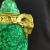 Malachite and Bronze Dore Cassolette Urns