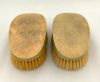 Men’s Shagreen Covered Hair Brushes, Early 20th Century