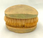 Men’s Shagreen Covered Hair Brushes, Early 20th Century