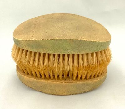 Men’s Shagreen Covered Hair Brushes, Early 20th Century