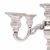 Mexican Mid 20th Century Sterling Silver Five Light Candelabra