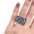 Mid-Century Modern Aquamarine Ring