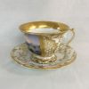 Mid-Nineteenth-Century Continental Porcelain Cup and Saucer