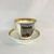 Mid-Nineteenth-Century Continental Porcelain Cup and Saucer