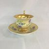 Mid-Nineteenth-Century French Porcelain Cup and Saucer