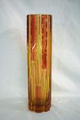 Mid-Twentieth Century Czech Glass Vase