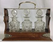 Miniature Tantalus, English, circa 1900.