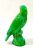 Mintons Majolica Parrot In Green Glaze, English, circa 1891-1900