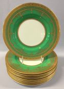 Mintons Service Plates For Birks, Pattern #H3951