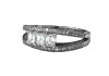 Modern 3 Diamond Ring