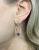 Modern Amethyst and Diamond Drop Earrings