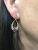 Modern Amethyst and Diamond Drop Earrings