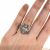 Modern Aquamarine Amethyst and Diamond Ring