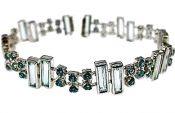 Modern Aquamarine Bracelet