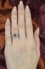 Modern 1.54ct Brown Diamond and Diamond Double Halo Engagement 18kt Ring