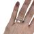 Modern Cultured Pearl and Diamond Ring