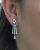 Modern Diamond Drop Earrings