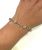 Modern Diamond Floral Bracelet