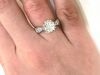 Modern Diamond Engagement Ring