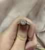 Modern Diamond Engagement Ring