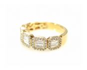 Modern Diamond Ring