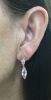 Modern Morganite and Diamond Drop Earrings