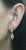 Modern Morganite and Diamond Drop Earrings