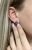 Modern Pave Diamond Earrings