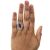 Modern Pink Tourmaline and Diamond Ring