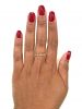 Modern Rose Gold Diamond Eternity Band