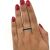 Modern Onyx and Diamond Eternity Band