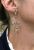 Modern Prasiolite and Diamond Earrings
